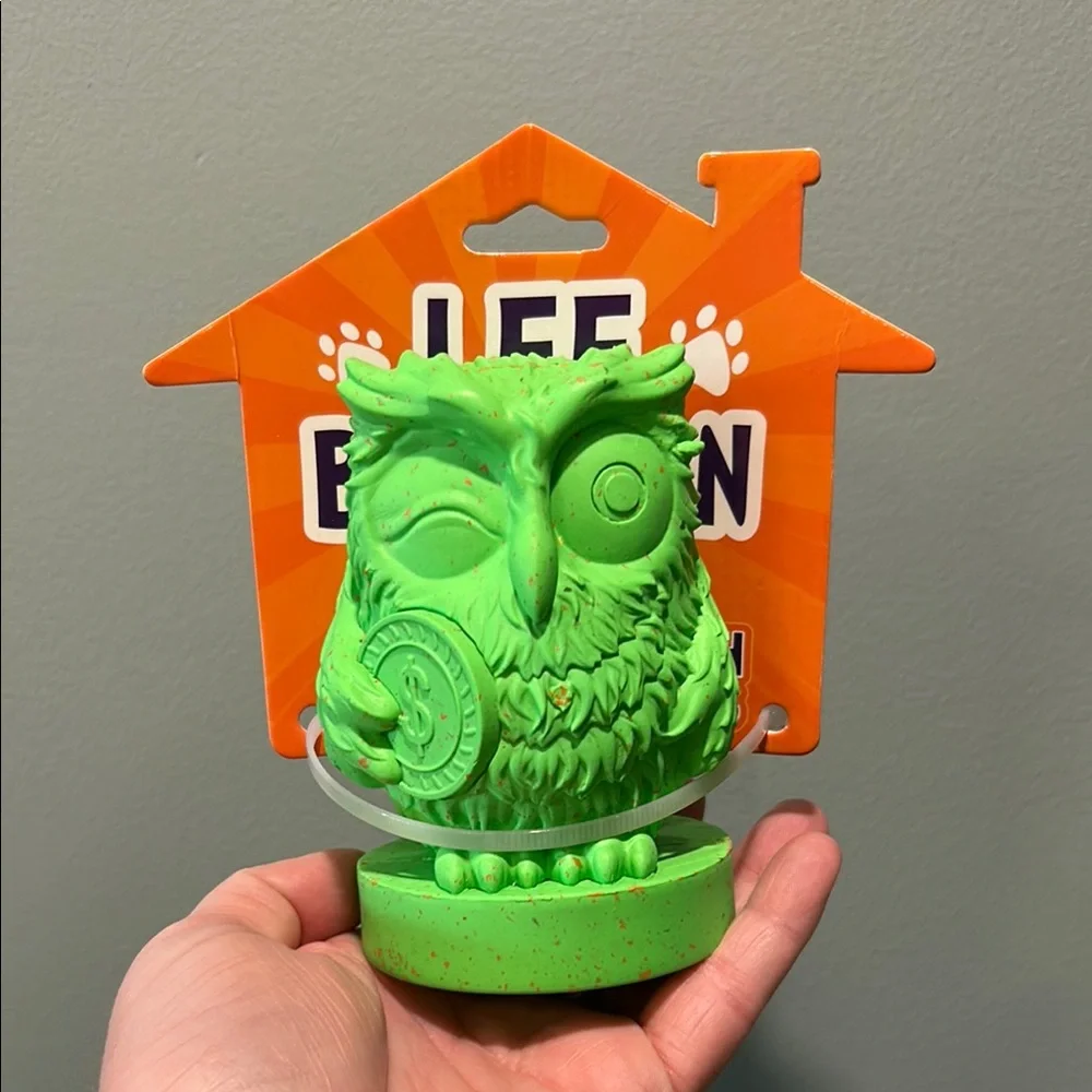 ✨BNWT - Boogs & Poods Wise Owl Treat Dog Toy✨